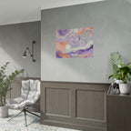 Swirling Pastel Sky Poster