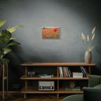 Poppy Field Canvas Wall Art — Matte Stretched Floral Painting