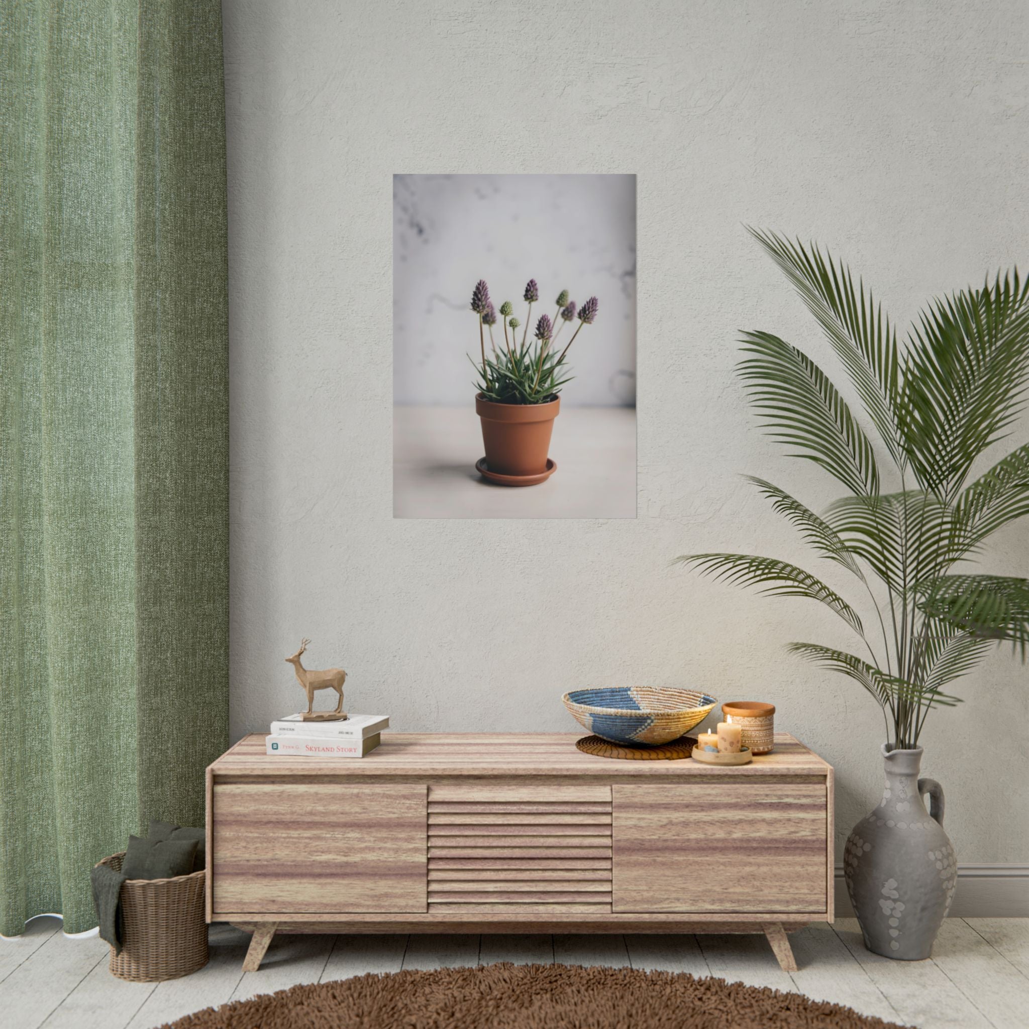 Potted Alpine Dodgegrass Wall Art – Poster