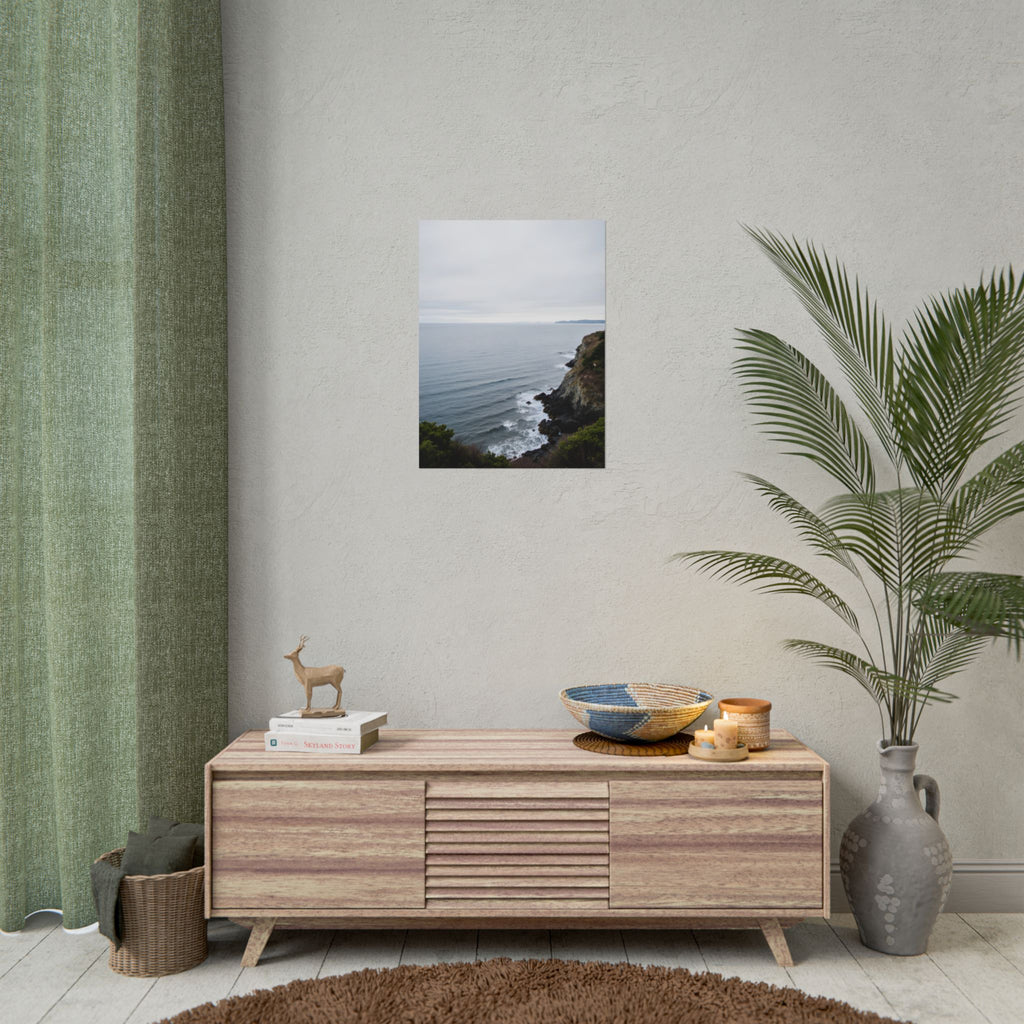 Dawn on the ocean Wall Art Print - Poster