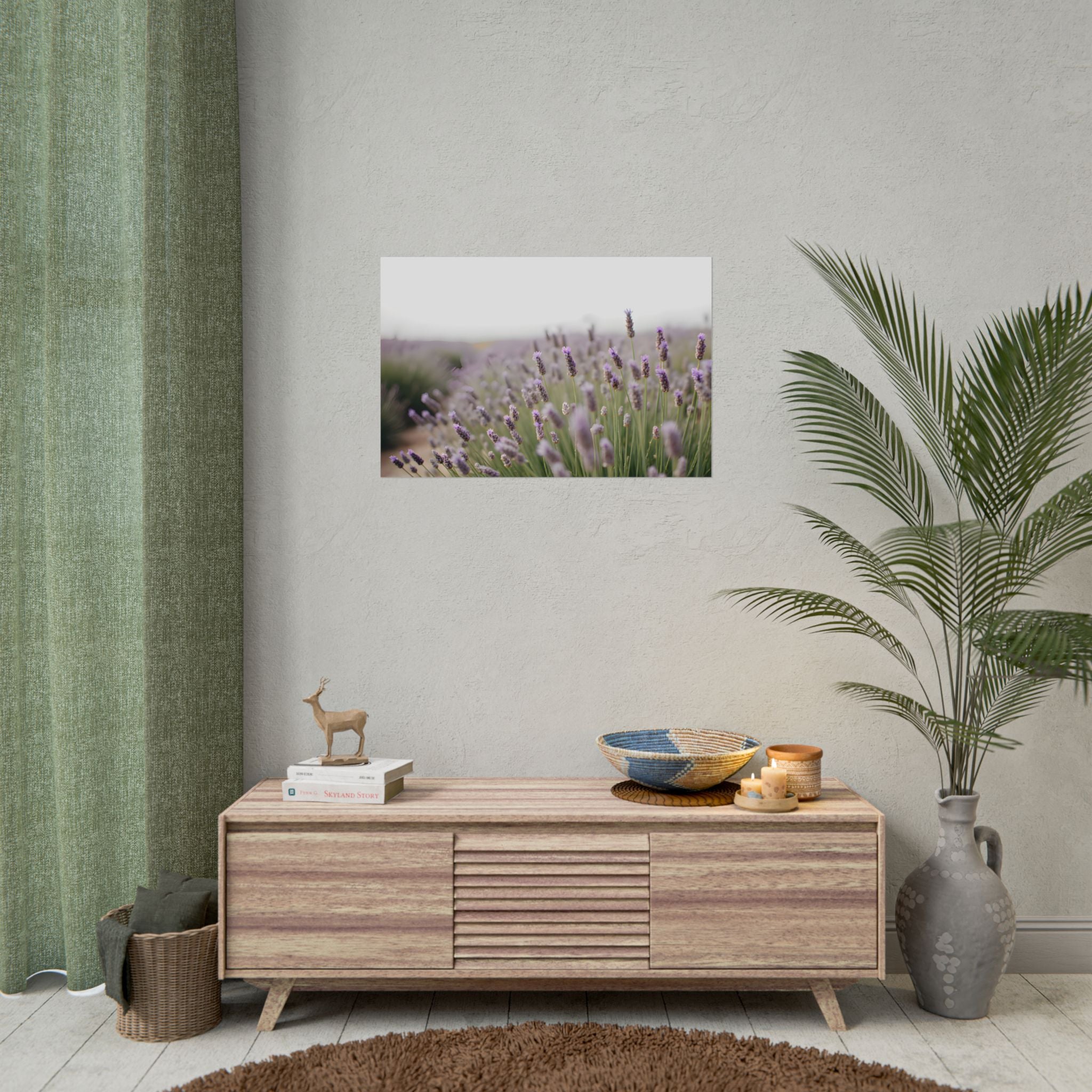 Lavender Field Wall Art – Poster