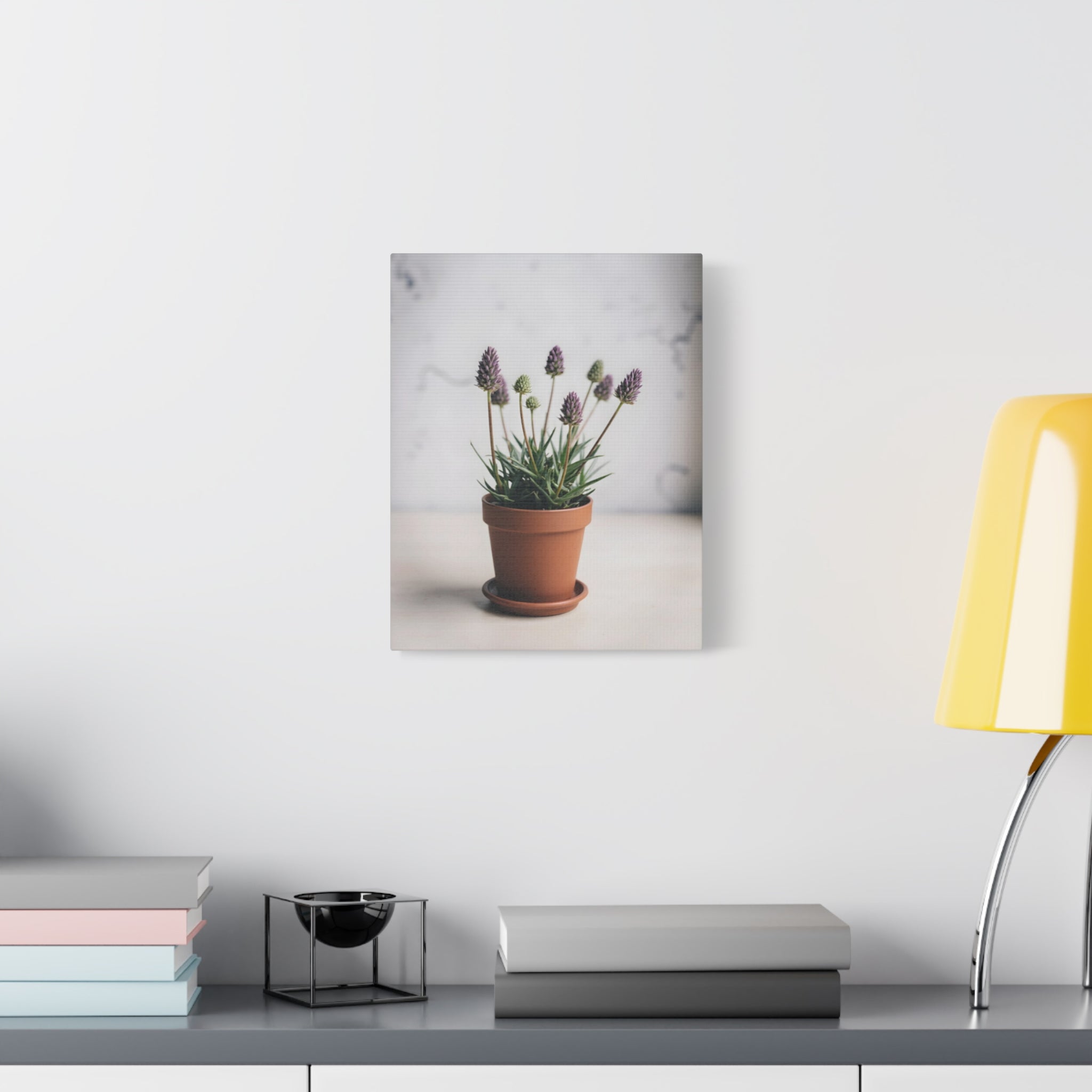 Potted Alpine Dodgegrass Wall Art – Stretched Canvas