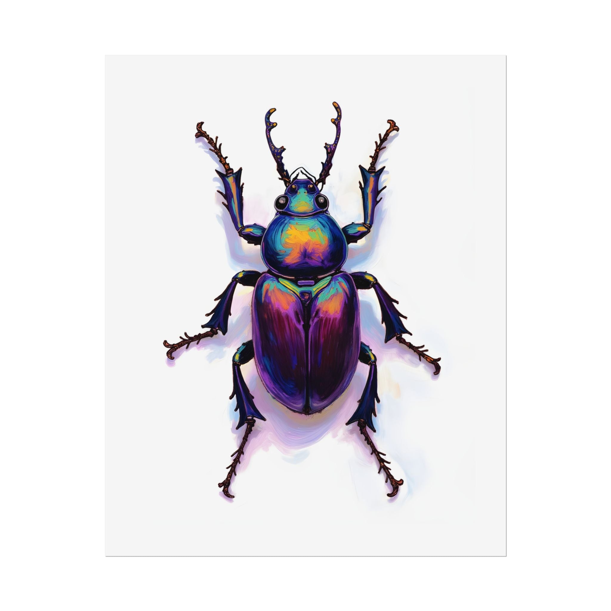 Iridescent Beetle Wall Art – Poster