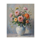 Colourful Roses in Jug Wall Art - Poster