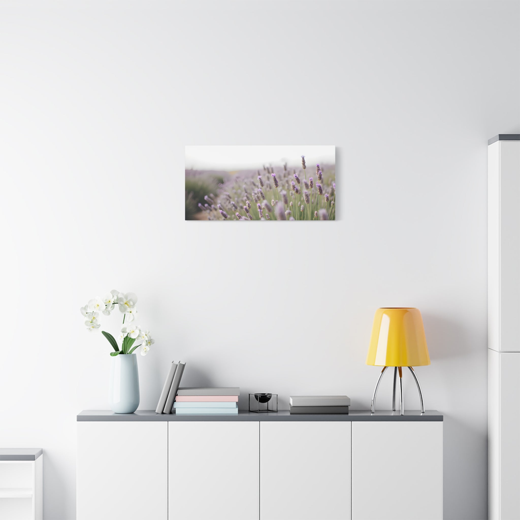 Lavender Field Wall Art – Stretched Canvas