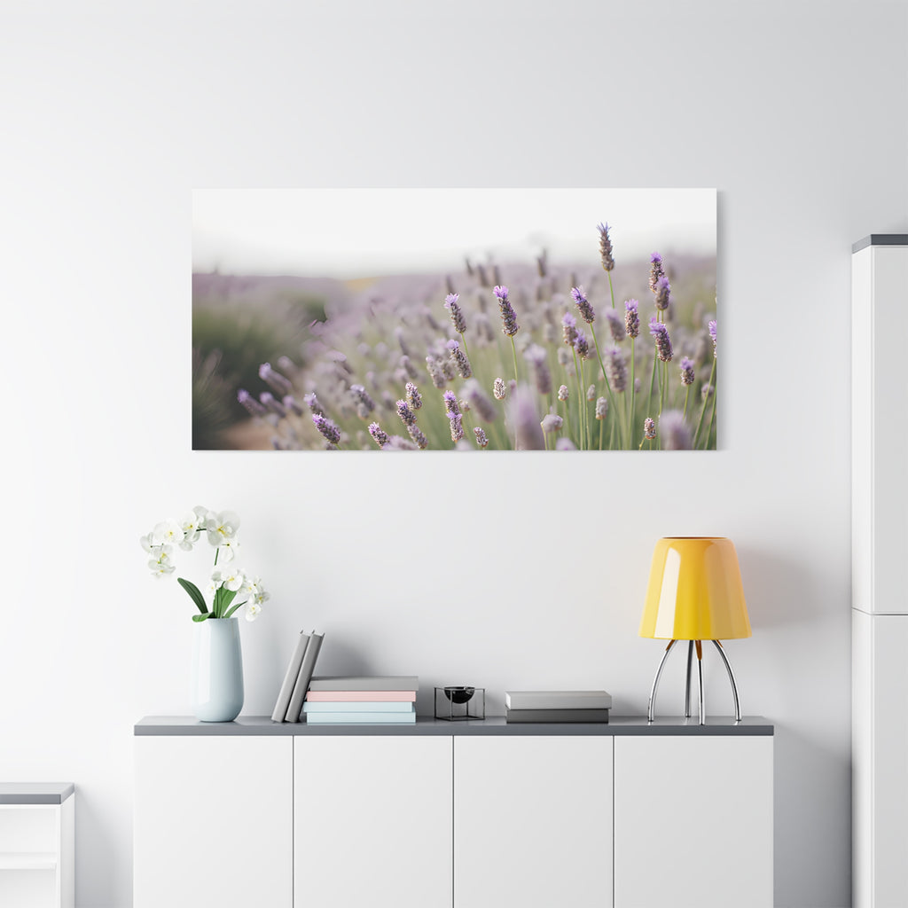 Lavender Field Wall Art – Stretched Canvas