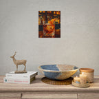 Whisky on Ice Wall Art -  Bar & Home Decor - Poster