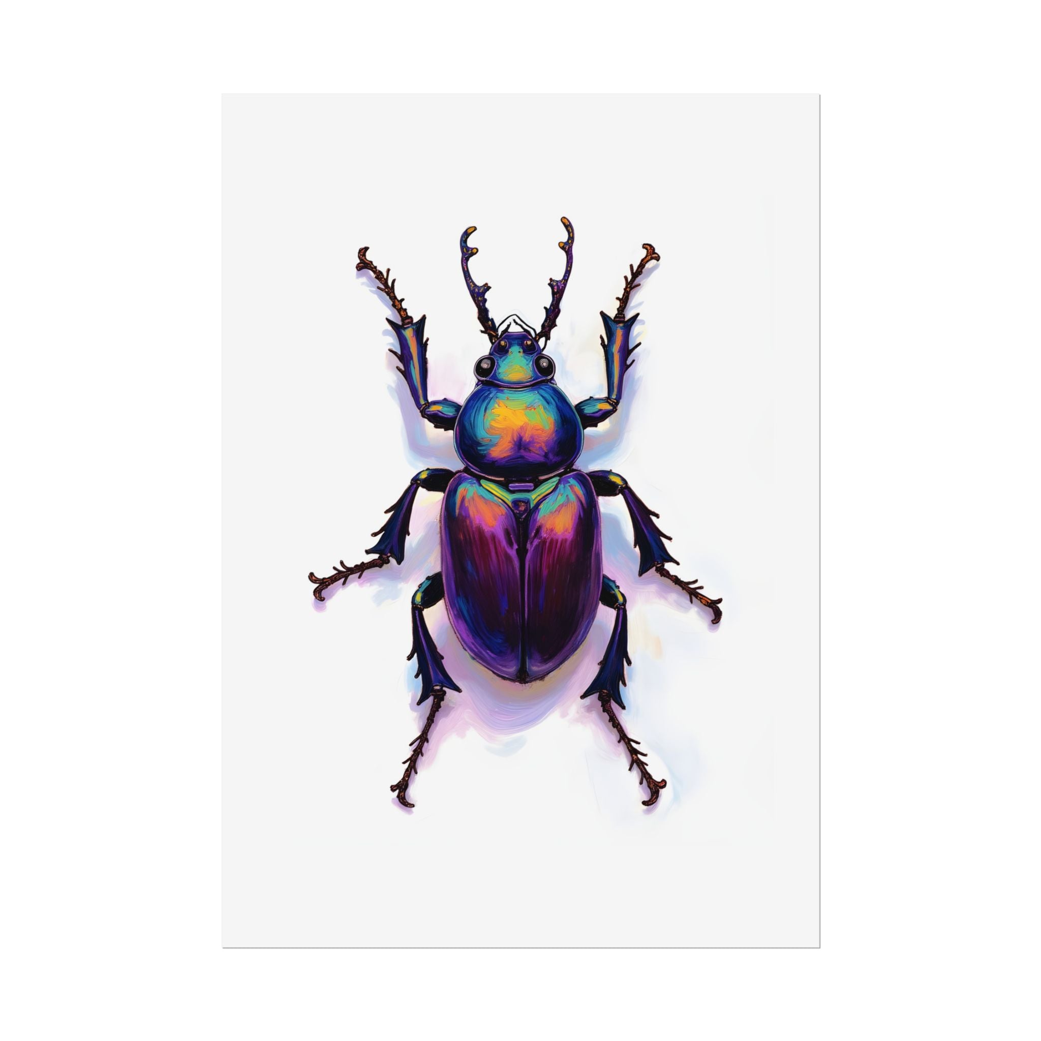 Iridescent Beetle Wall Art – Poster