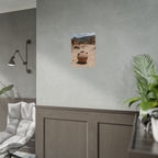 Rustic Terracotta  Clay Pot Desert Poster - Rolled Photo Print