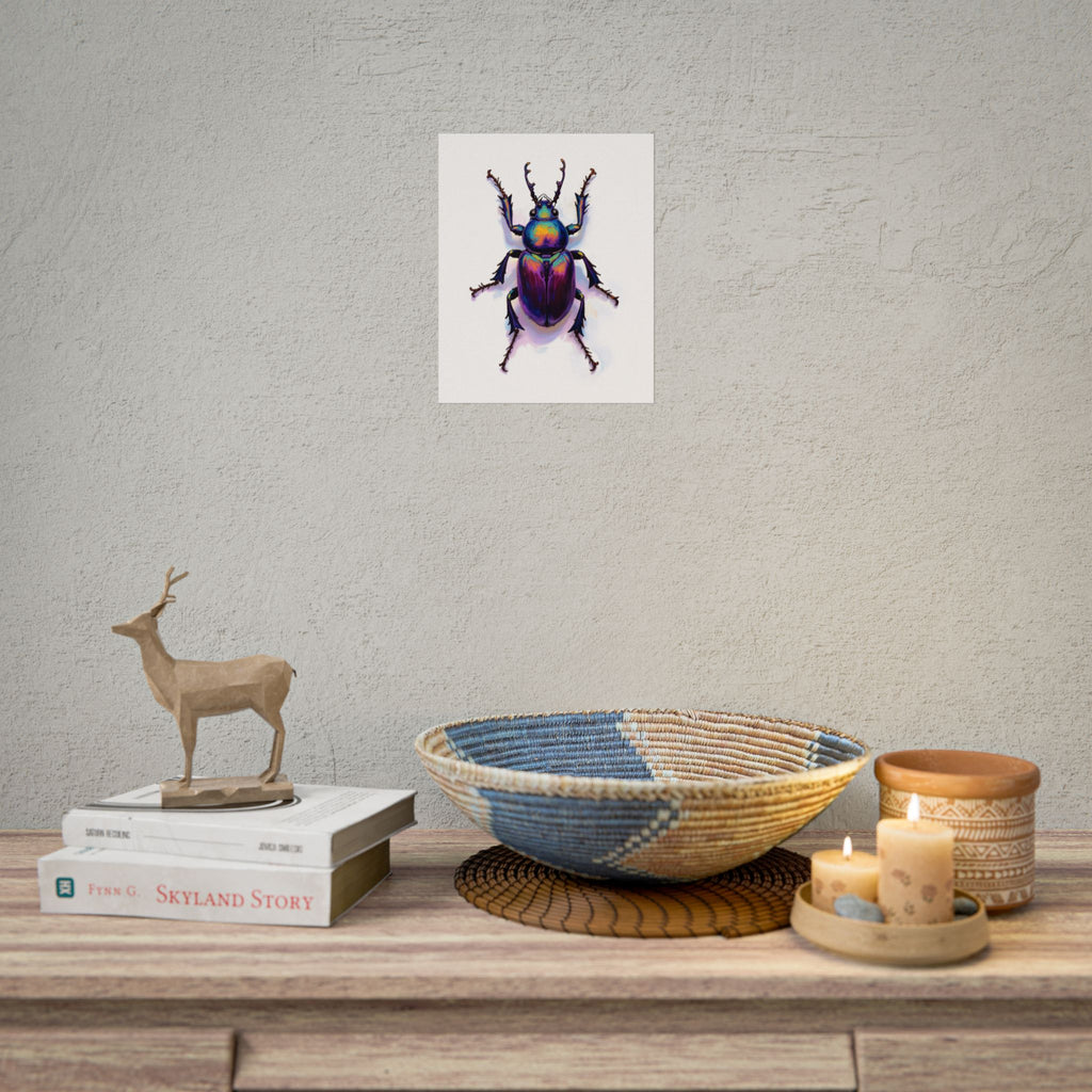 Iridescent Beetle Wall Art – Poster