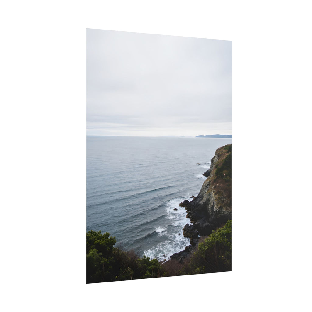 Dawn on the ocean Wall Art Print - Rolled Poster