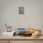 Goldfinch Art Poster - Yellow Songbird Print for Nature Lovers