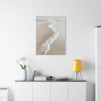 Seaside Shoreline Canvas Print - Tranquil Beach Wall Art