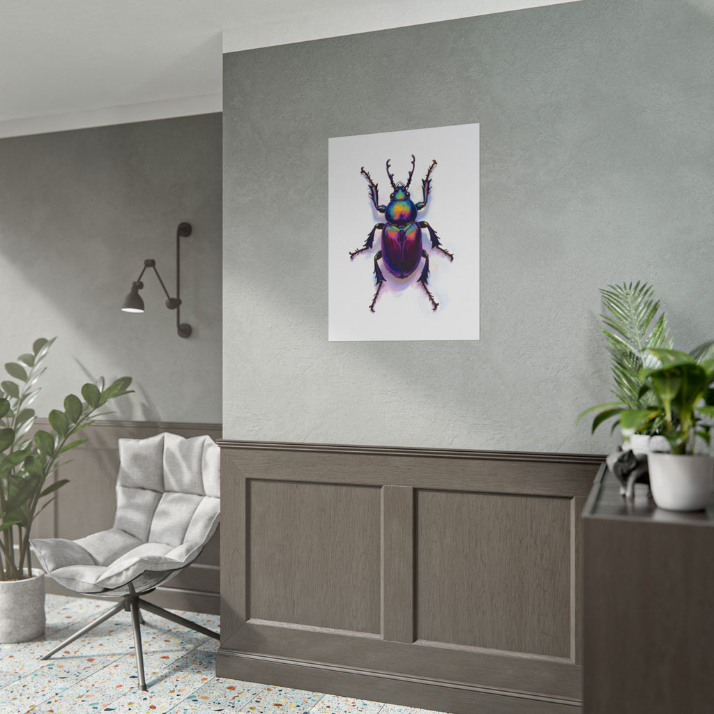 Iridescent Beetle Wall Art – Poster