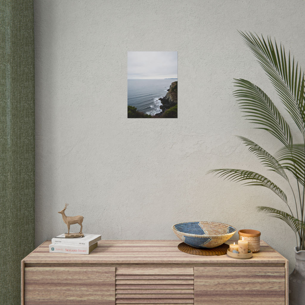 Dawn on the ocean Wall Art Print - Rolled Poster