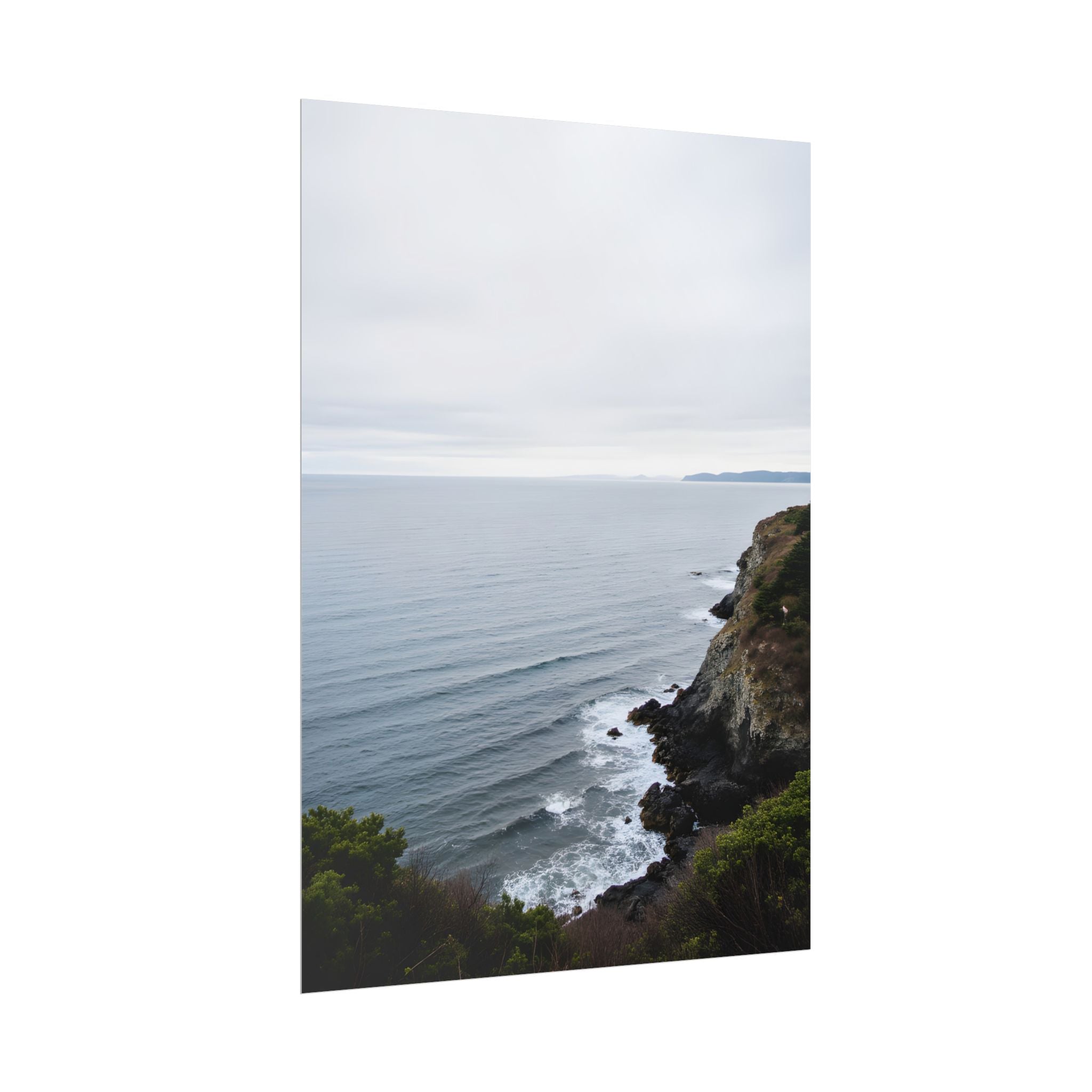 Dawn on the ocean Wall Art Print - Rolled Poster