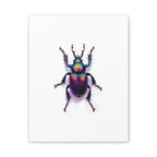Iridescent Beetle Wall Art – Stretched Canvas