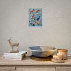 Koi Pond Art Poster - Rolled Decorative Fish Print