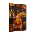 Whisky on Ice Wall Art -  Bar & Home Decor - Poster