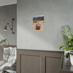 Rustic Terracotta  Clay Pot Desert Poster - Rolled Photo Print