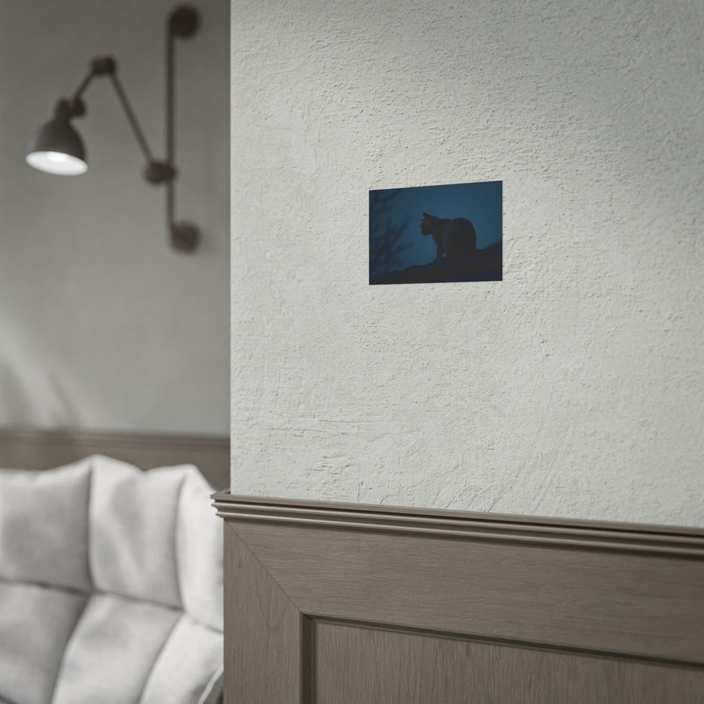 Nightwatch Cat Wall Art - Poster