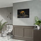 Bumblebee Close-Up Poster — Realistic Insect Wall Art (Rolled Poster)