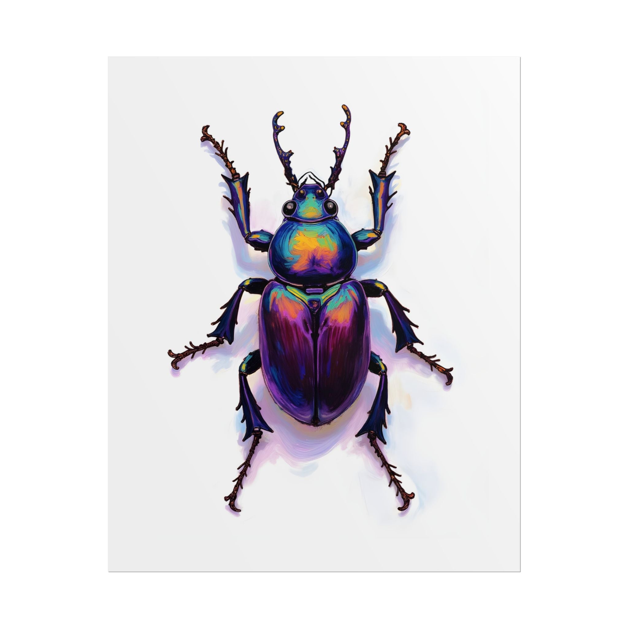 Iridescent Beetle Wall Art – Poster