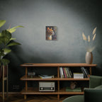 Orange Tabby Cat Portrait Canvas - Stretched Matte Wall Art