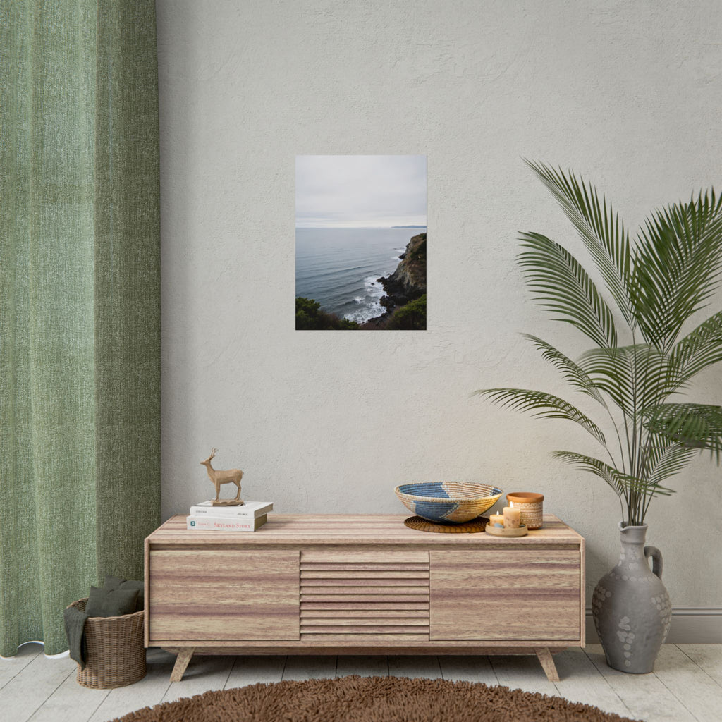 Dawn on the ocean Wall Art Print - Poster