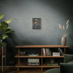 Van Gogh Style Self-Portrait Canvas Print - Matte Stretched Wall Art