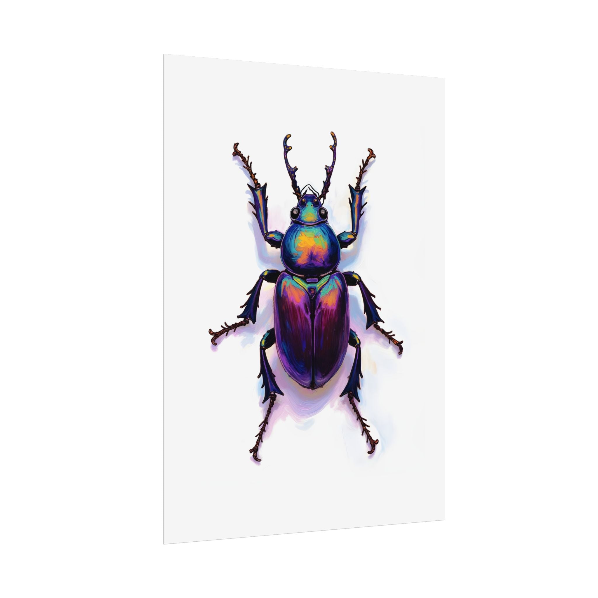 Iridescent Beetle Wall Art – Poster