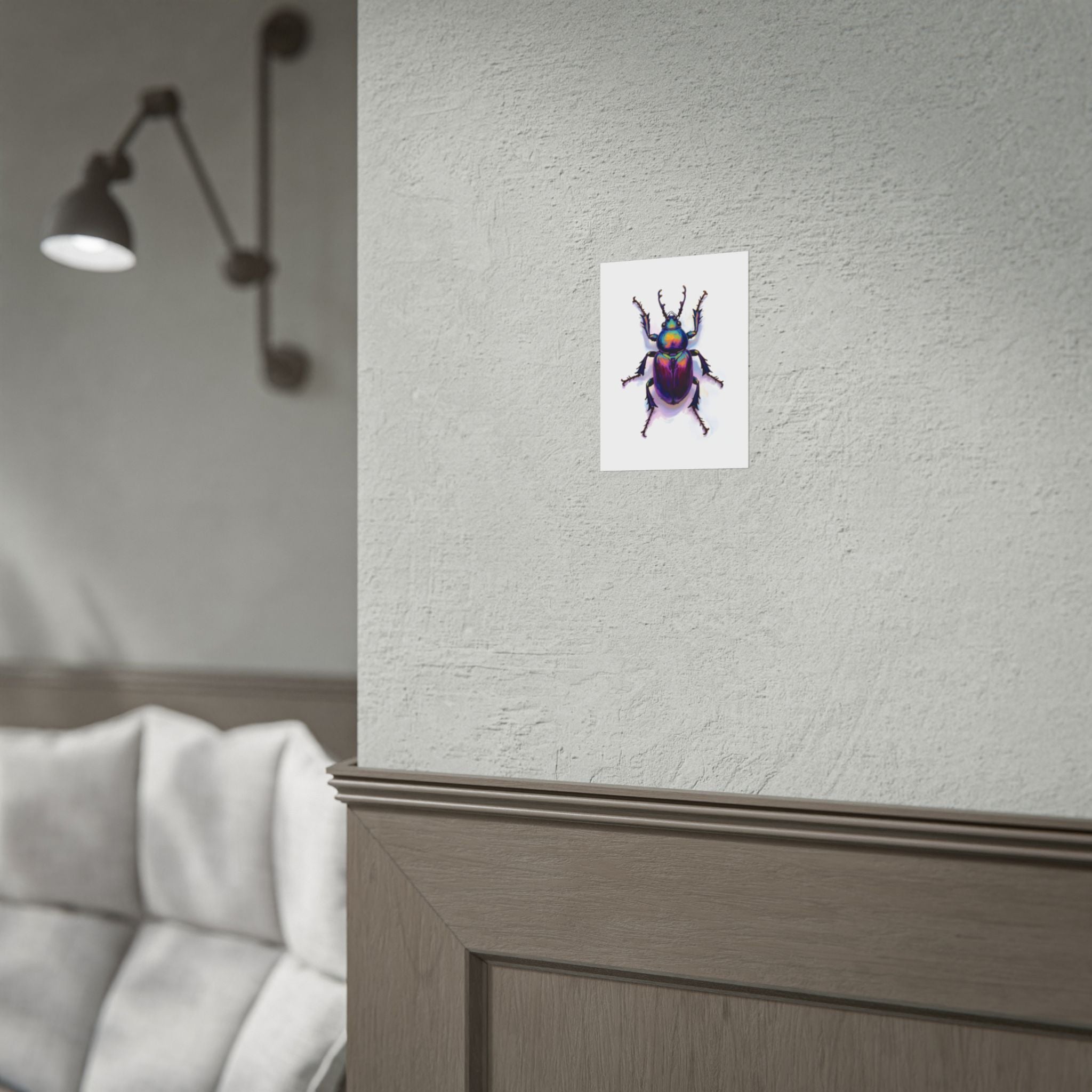 Iridescent Beetle Wall Art – Poster