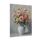 Colourful Roses in Jug Wall Art - Poster