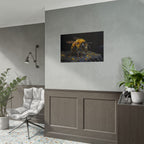 Bumblebee Close-Up Poster — Realistic Insect Wall Art (Rolled Poster)