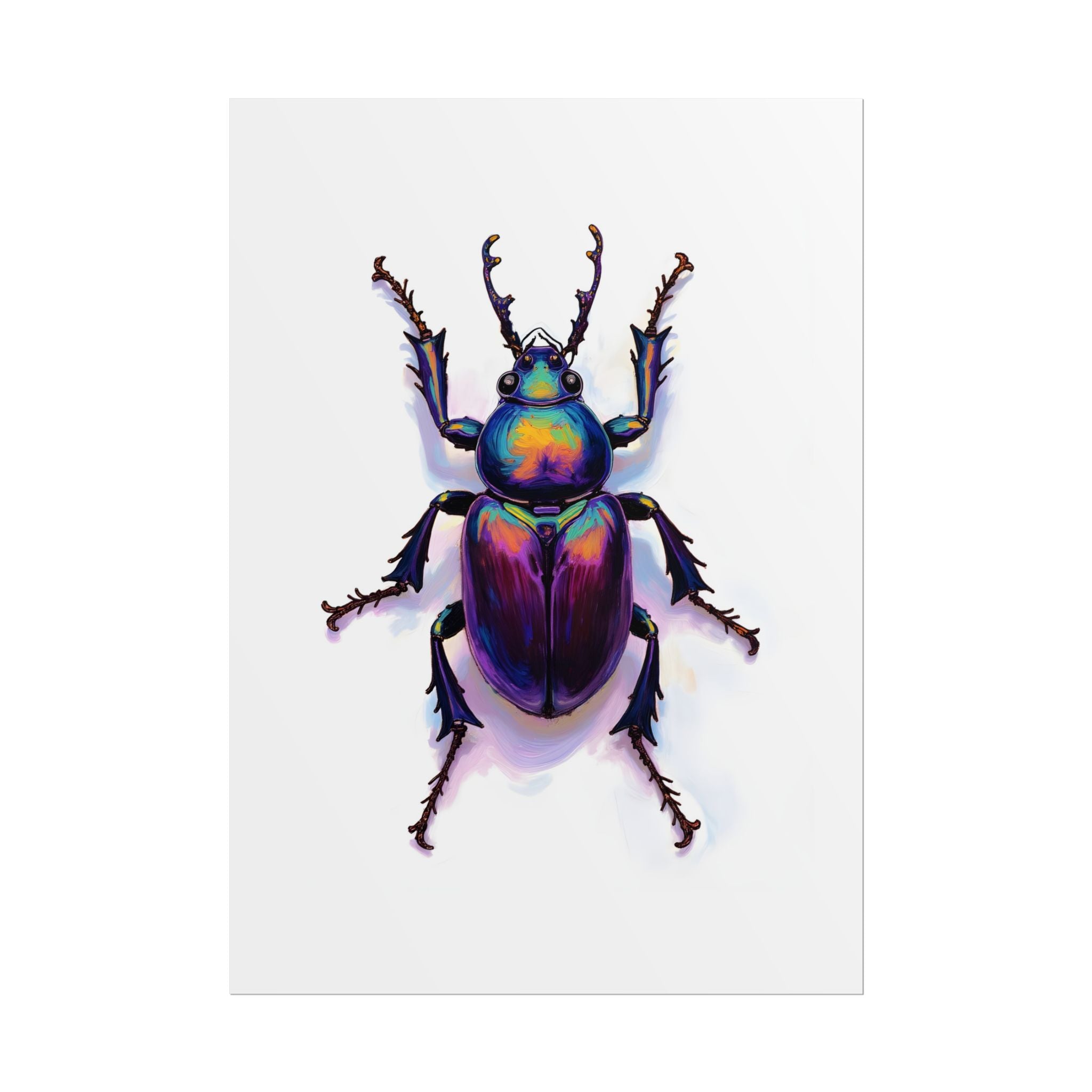 Iridescent Beetle Wall Art – Poster
