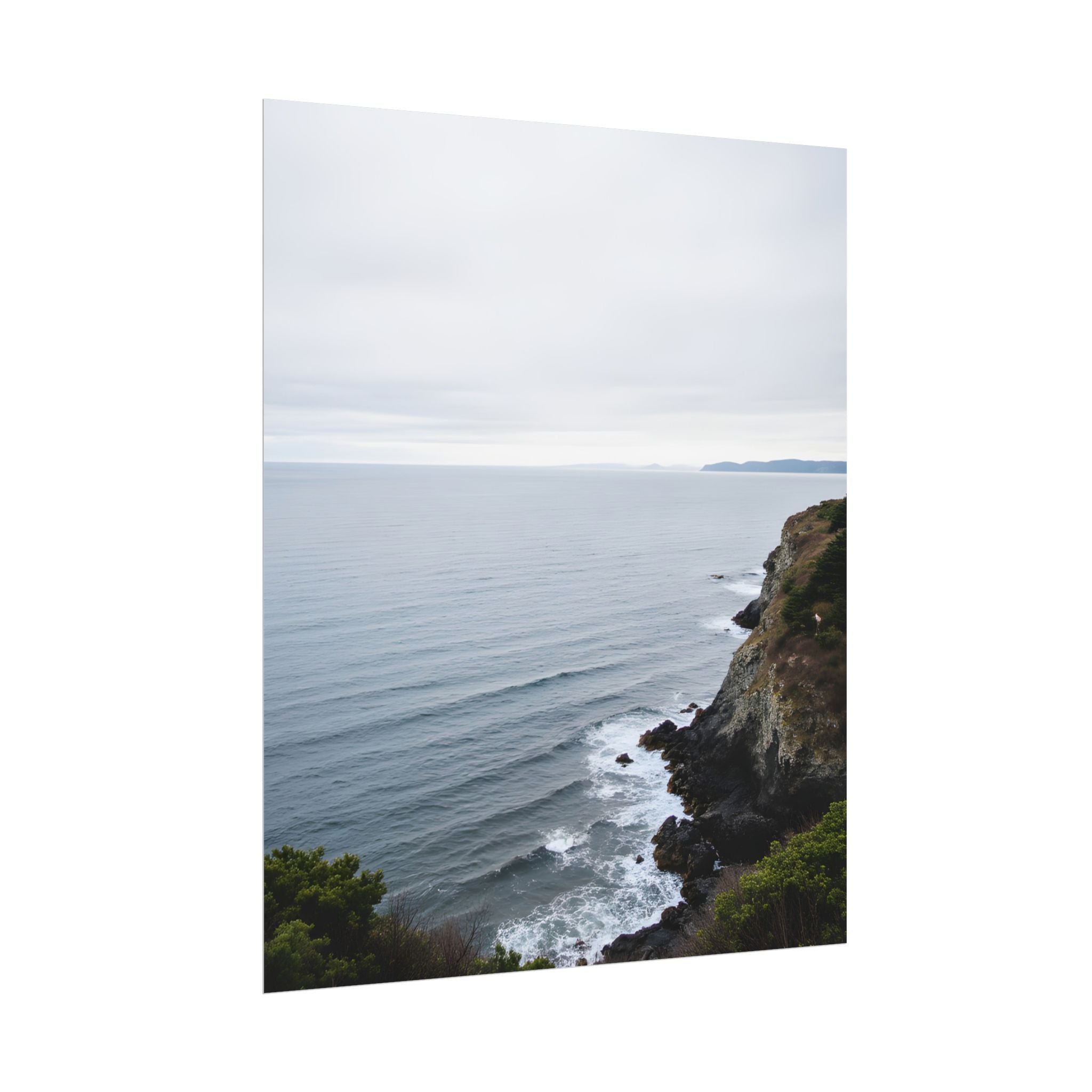 Dawn on the ocean Wall Art Print - Poster