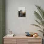 Sunlit Lucky Cat Wall Art - Poster