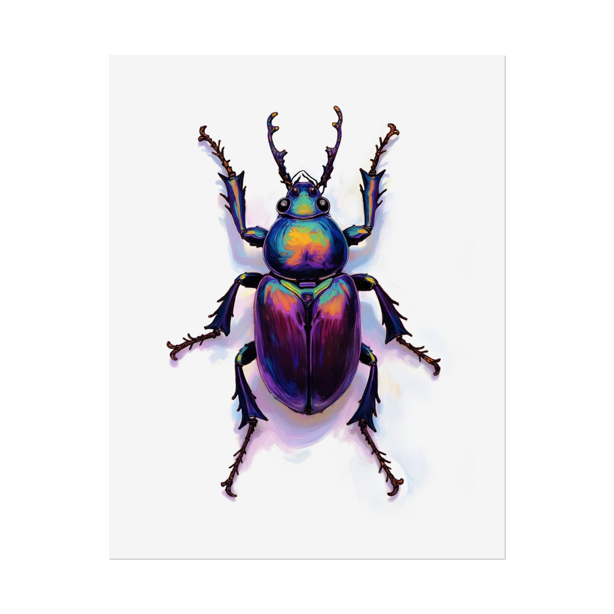 Iridescent Beetle Wall Art – Poster