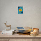 Rubber Duck Poster — Cute Yellow Duckling Wall Art, Nursery & Kids Room Decor