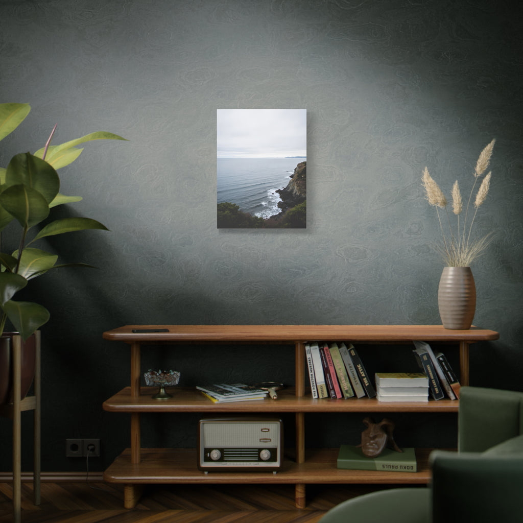Dawn on the ocean Wall Art on Stretched Canvas