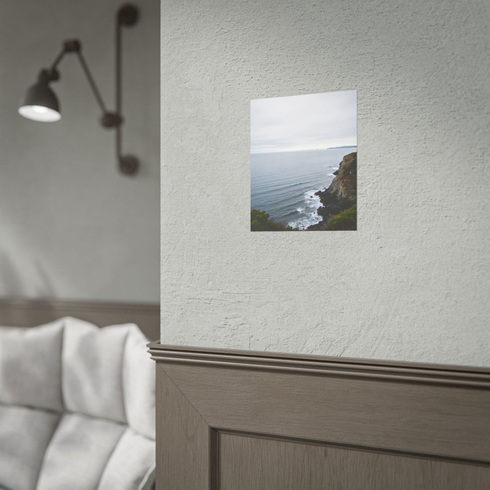 Dawn on the ocean Wall Art Print - Poster