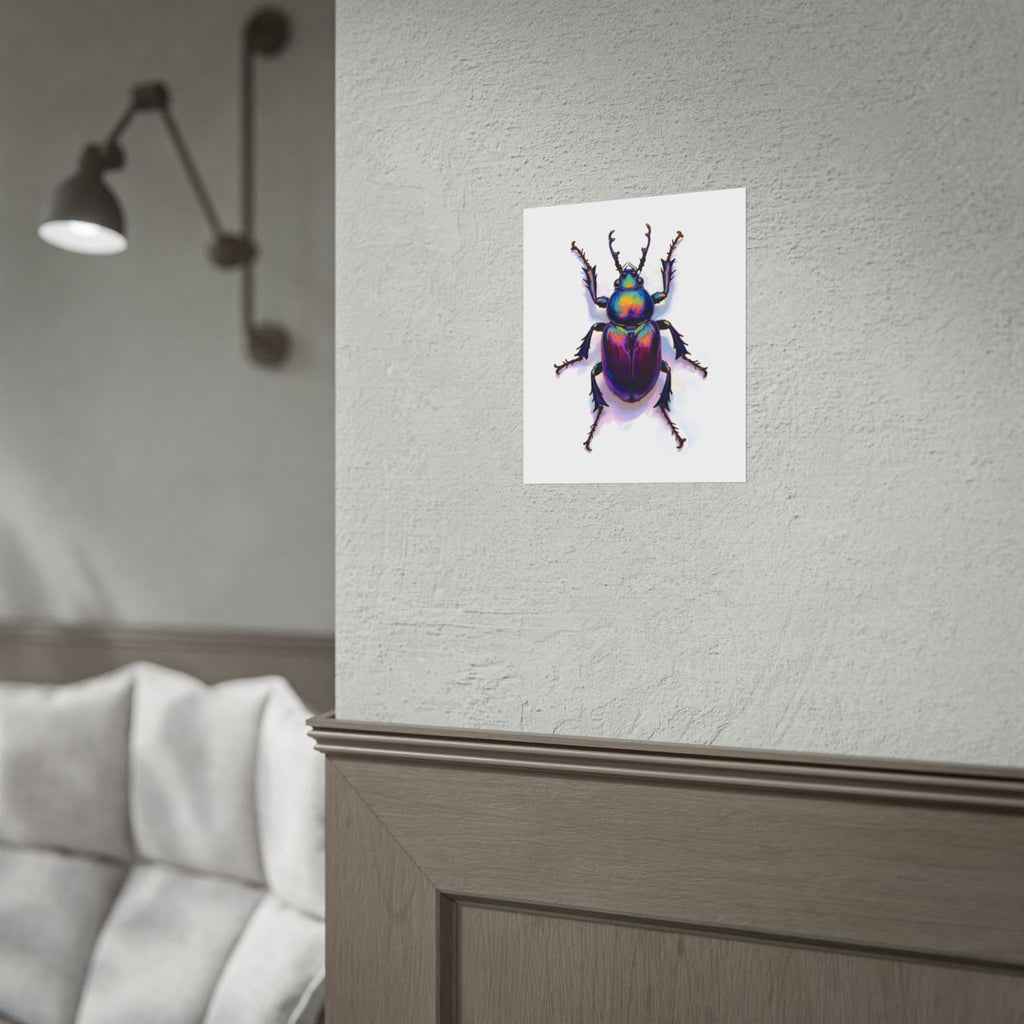 Iridescent Beetle Wall Art – Poster