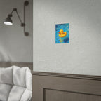 Rubber Duck Poster — Cute Yellow Duckling Wall Art, Nursery & Kids Room Decor
