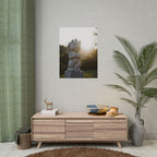 Sunlit Lucky Cat Wall Art - Poster