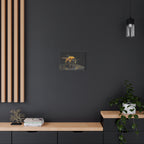 Bumblebee Canvas Print — Realistic Bee Wall Art on Matte Stretched Canvas