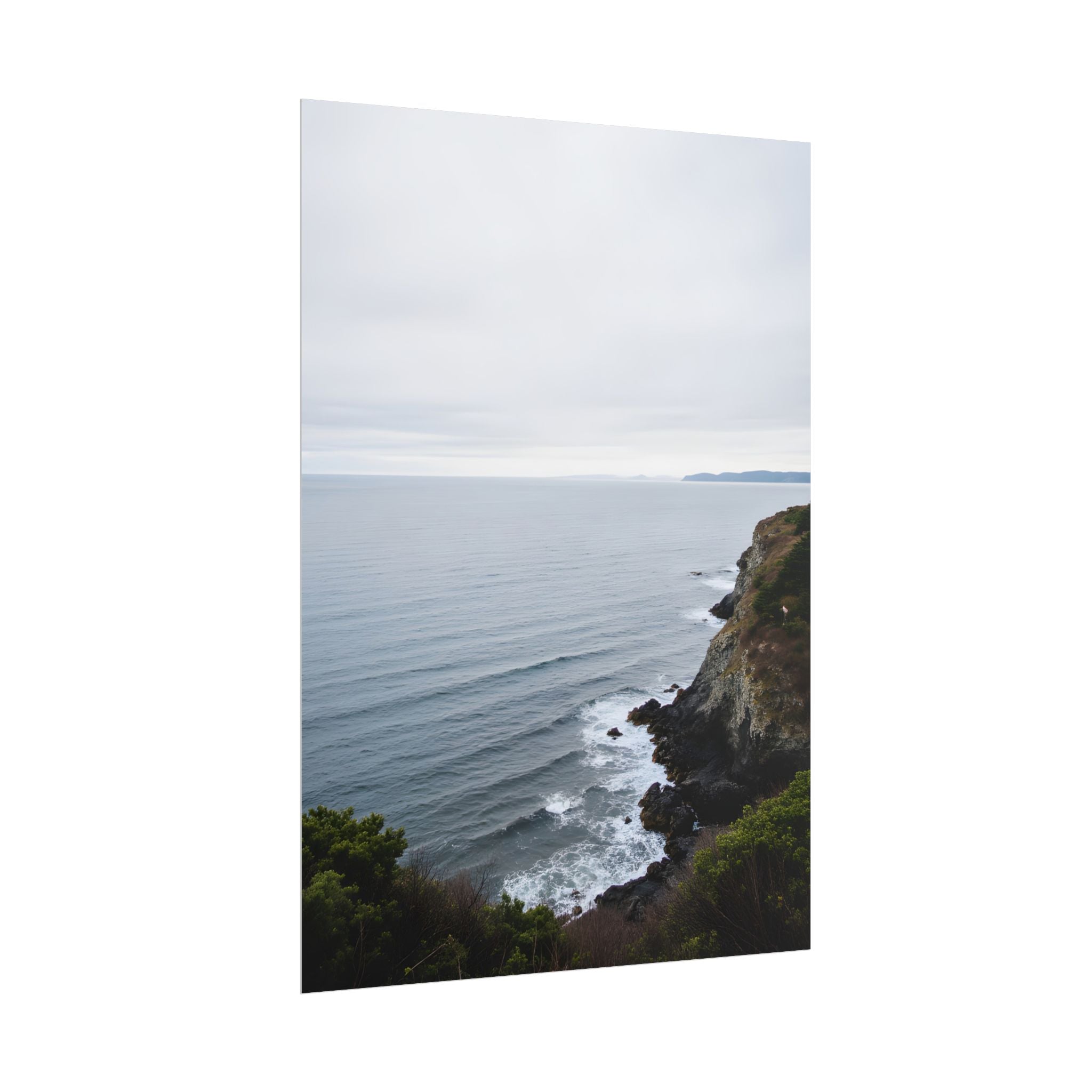 Dawn on the ocean Wall Art Print - Poster