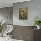 Goldfinch on a branch Wall Art - Poster