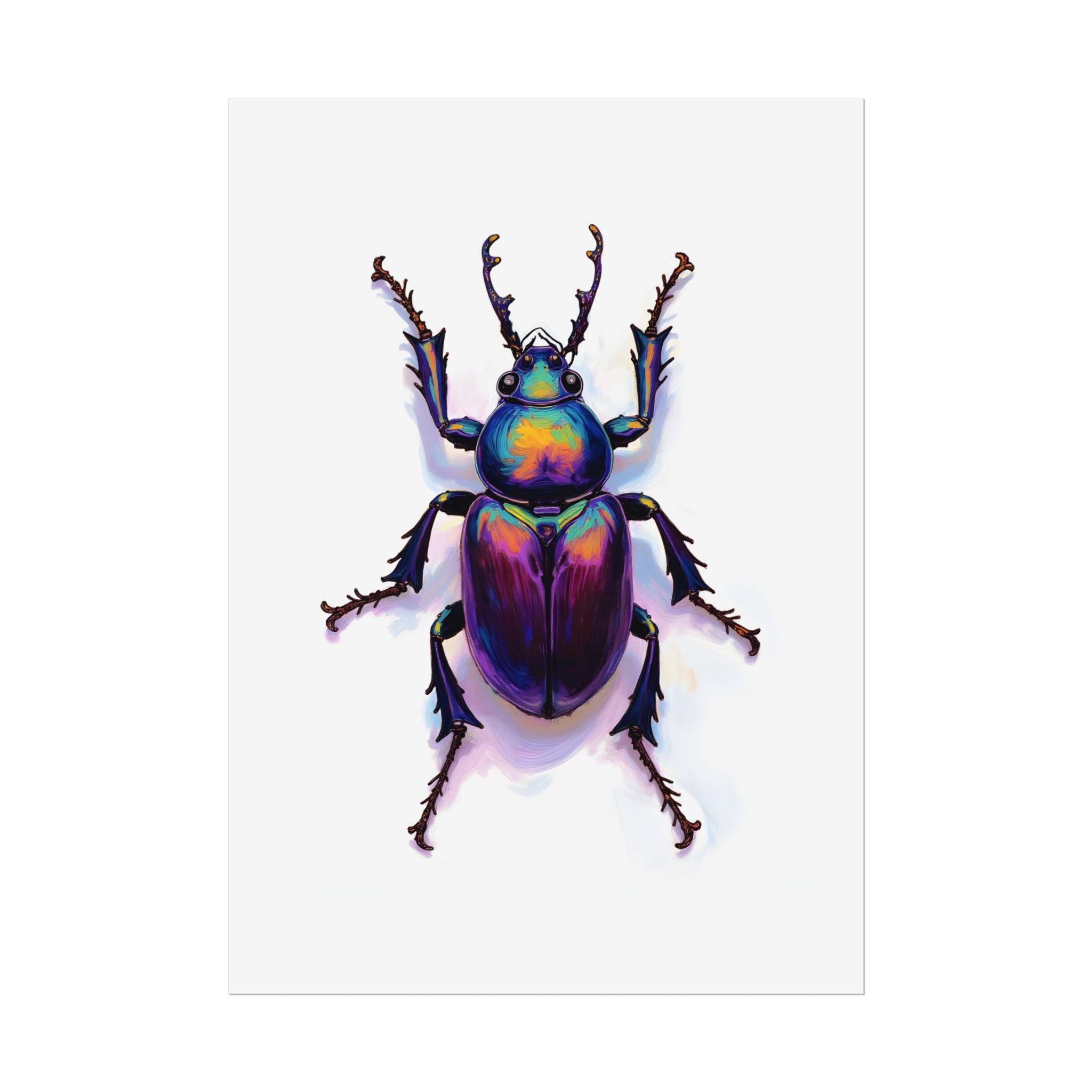 Iridescent Beetle Wall Art – Poster
