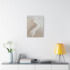 Seaside Shoreline Canvas Print - Tranquil Beach Wall Art