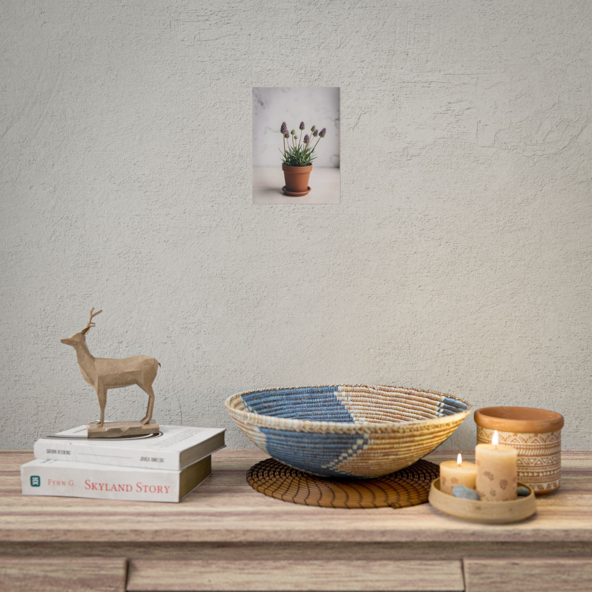 Potted Alpine Dodgegrass Wall Art – Poster